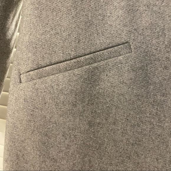 Express Grey wool pea coat XS - Picture 4 of 12